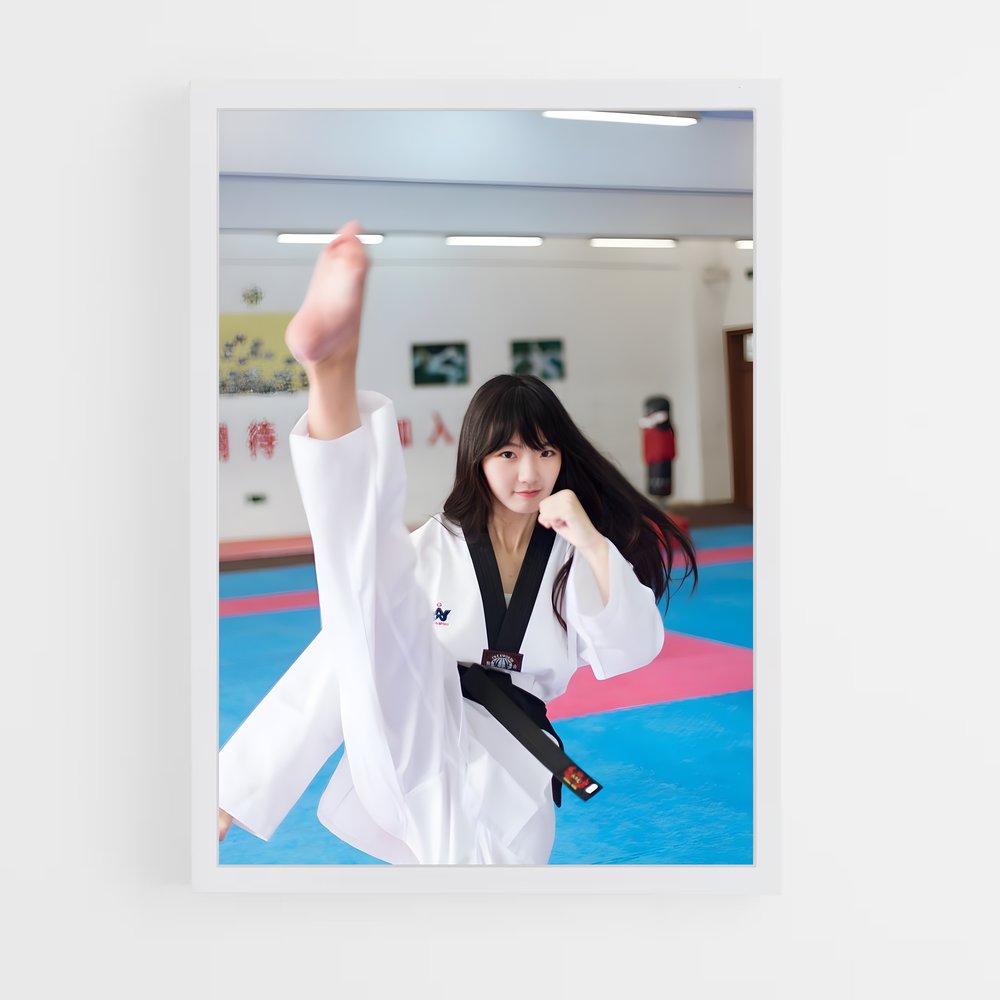 Poster Arts Martiaux Élévés – affiche Taekwondo (vue 3)